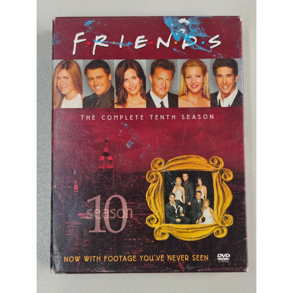 Friends The Complete‎ Tenth Season DVD 4-Disc Set 10th Final Season 2005 Warner